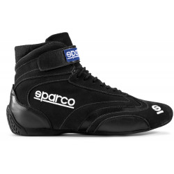 Състезателен обувки Sparco TOP с FIA удобрение, черни