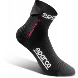 Sparco HYPERSPEED чорапи черно/червено