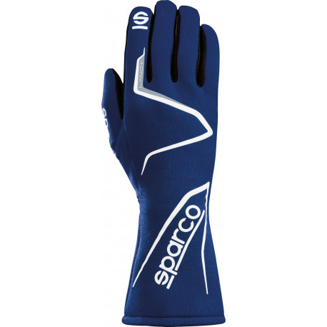 Ръкавици Състезателни ръкавици Sparco LAND+ с FIA (вътрешни шевове) син | race-shop.bg