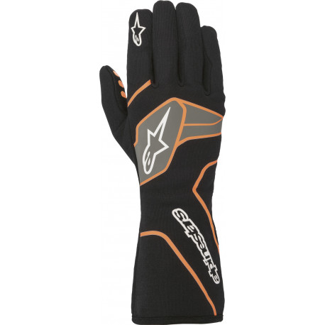 Ръкавици Alpinestars Tech-1 Race V2 FIA Gloves - Black / Orange | race-shop.bg