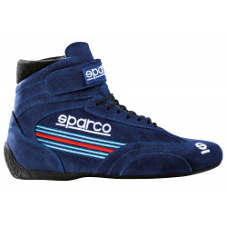 Състезателен обувки Sparco TOP Martini Racing с FIA удобрение, сини