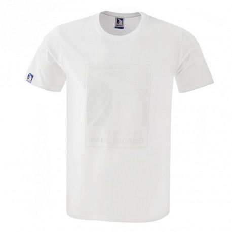 Тениски Paul Ricard мъжка тениска- бяла | race-shop.bg