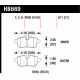 Накладки HAWK performance Задни накладки Hawk HB669Z.671, Street performance, min-max 37°C-350°C | race-shop.bg