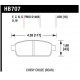 Накладки HAWK performance Задни накладки Hawk HB707G.638, Race, min-max 90°C-465°C | race-shop.bg