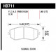 Накладки HAWK performance Предни накладки Hawk HB711G.661, Race, min-max 90°C-465°C | race-shop.bg