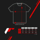 Тениски Дамска тениска JAPAN RACING Rolling Passion, черен | race-shop.bg