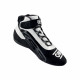 Акция Състезателен обувки OMP KS-3 чернo/бели | race-shop.bg