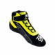 Акция Състезателен обувки OMP KS-3 чернo/жълти | race-shop.bg