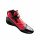 Обувки Състезателен обувки OMP KS-2 черно/червени | race-shop.bg