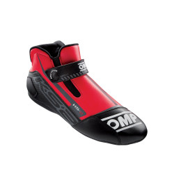 Състезателен обувки OMP KS-2 черно/червени