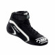 Обувки FIA състезателени обувки OMP FIRST черно/бели | race-shop.bg