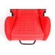 Спортни седалки без одобрение на FIA-регулируеми Състезателна седалка K700 ЧЕРВЕНА | race-shop.bg