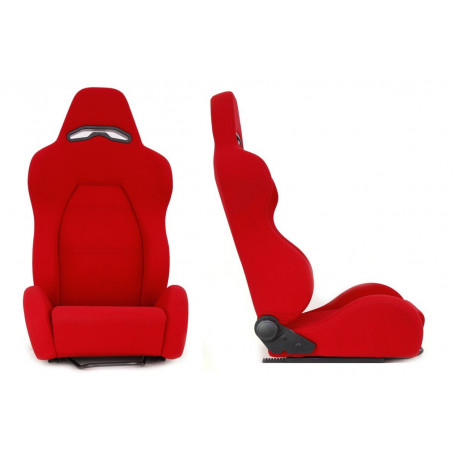 Спортни седалки без одобрение на FIA-регулируеми Състезателна седалка DRAGO ЧЕРНА material | race-shop.bg