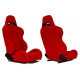 Спортни седалки без одобрение на FIA-регулируеми Състезателна седалка DRAGO ЧЕРНА material | race-shop.bg