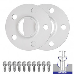 Комплект от 2бр фланци (дистанционни) за Opel Corsa C (X01) - 25mm, 5x110, 65,1