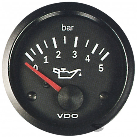 Уреди VDO Cocpit Vision VDO датчик Налягане на маслото(0-5 BAR) - cockpit vision series | race-shop.bg