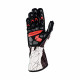 Ръкавици Състезателни ръкавици OMP KS-2 ART (външен шев) black / white | race-shop.bg