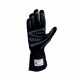 Ръкавици Състезателни ръкавици OMP First EVO с хомологация от FIA (външен шев) черно / сиво / бяло | race-shop.bg