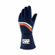Ръкавици Състезателни ръкавици OMP DIJON с FIA (вътрешни шевове) сини | race-shop.bg