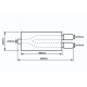 Двоен край Накрайник за ауспух 50mm RM Motors | race-shop.bg