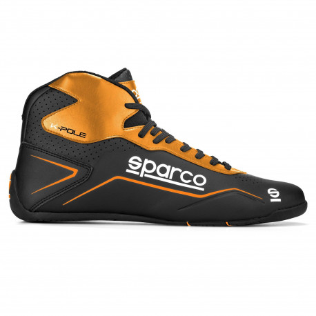 Обувки Състезателен обувки SPARCO K-Pole черно/оранжево | race-shop.bg