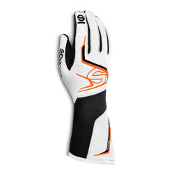 Състезателни ръкавици Sparco TIDE K (външен шев) black/orange