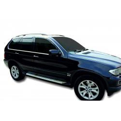 Дефлектори за прозорци за BMW X5 (E53) 5D 2001– 2006 (+OT) 4бр(задни)