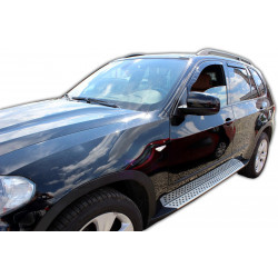 Дефлектори за прозорци за BMW X5 (E70) 5D 2007-2011 (+OT) 4бр(задни)