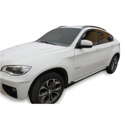 Дефлектори за прозорци за BMW X6 (E71) 5D 2009-2014(+OT) 4бр(задни)