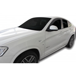 Дефлектори за прозорци за BMW X4 (F26) 5D 2014-2018 2бр(предни)