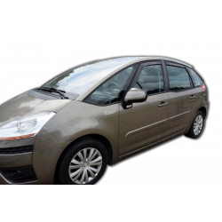Дефлектори за прозорци за CITROEN C4 PICASSO Mk1 5D 09.2006-2013 (+OT) 4бр(задни)