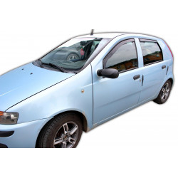 Дефлектори за прозорци за FIAT PUNTO II, III 5D 10/1999-2018 (+OT) 4бр(задни)