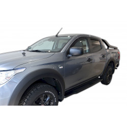 Дефлектори за прозорци за FIAT FULLBACK 4D 2016-up (+OT) 4бр(задни)