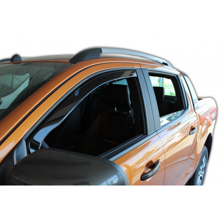 Дефлектори за прозорци Дефлектори за прозорци за FORD RANGER III 4D 2012-up 2бр(предни) | race-shop.bg