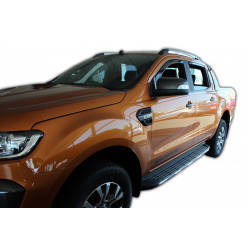 Дефлектори за прозорци за FORD RANGER III 4D 2012-up (+OT) 4бр(задни)