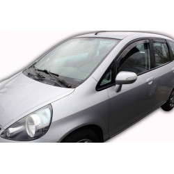 Дефлектори за прозорци за HONDA JAZZ II 5D 2001-2008 (+OT) 4бр(задни)