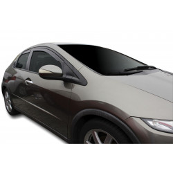 Дефлектори за прозорци за HONDA CIVIC VIII 5D 2006-2012 HTB (+OT) 4бр(задни)
