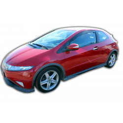 Дефлектори за прозорци за HONDA CIVIC VIII 3D 02.2007-2016 2бр(предни)