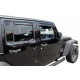 Дефлектори за прозорци Дефлектори за прозорци за JEEP WRANGLER (JK) 5D 2007-up (+OT) 4бр(задни) | race-shop.bg