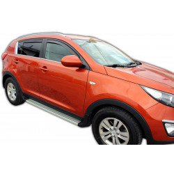 Дефлектори за прозорци за KIA SPORTAGE III 5D 2010-2015 (+OT) 4бр(задни)