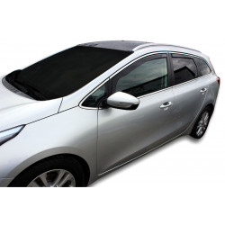 Дефлектори за прозорци за KIA CEED II 5D 05/2012-2018 (+OT) COMBI 4бр(задни)