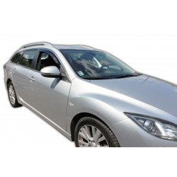 Дефлектори за прозорци за MAZDA 6 (GH) 5D 08/2007-2012 (+OT) HTB 4бр(задни)