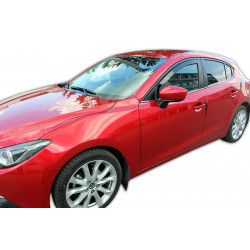 Дефлектори за прозорци за MAZDA 3 III 4/5D 2013-2019 2бр(предни)
