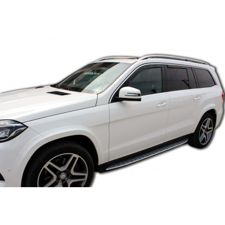 Дефлектори за прозорци Дефлектори за прозорци за MERCEDES GLS X166 5D 2013-2019 (+OT) 4бр(задни) | race-shop.bg
