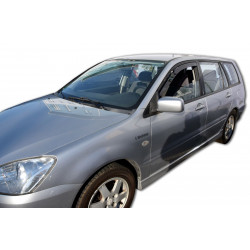 Дефлектори за прозорци за MITSUBISHI LANCER 4/5D 2004-2007 2бр(предни)