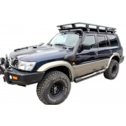 Дефлектори за прозорци за NISSAN PATROL GR Y 61, 5D 1997-up (+OT) 4бр(задни)