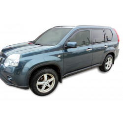 Дефлектори за прозорци за NISSAN X-TRAIL II (T31) 5D 09.2007-2013 (+OT) 4бр(задни)