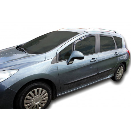 Дефлектори за прозорци Дефлектори за прозорци за PEUGEOT 308 I 5D SW 2008-2012 (+OT) 4бр(задни) | race-shop.bg