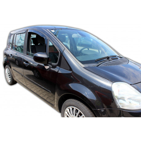 Дефлектори за прозорци Дефлектори за прозорци за RENAULT MODUS 5D 2004-up (+OT) 4бр(задни) | race-shop.bg