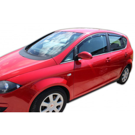 Дефлектори за прозорци Дефлектори за прозорци за SEAT ALTEA 5D 06/2004-2015 / XL 5D 2006-2015 4бр(задни) | race-shop.bg